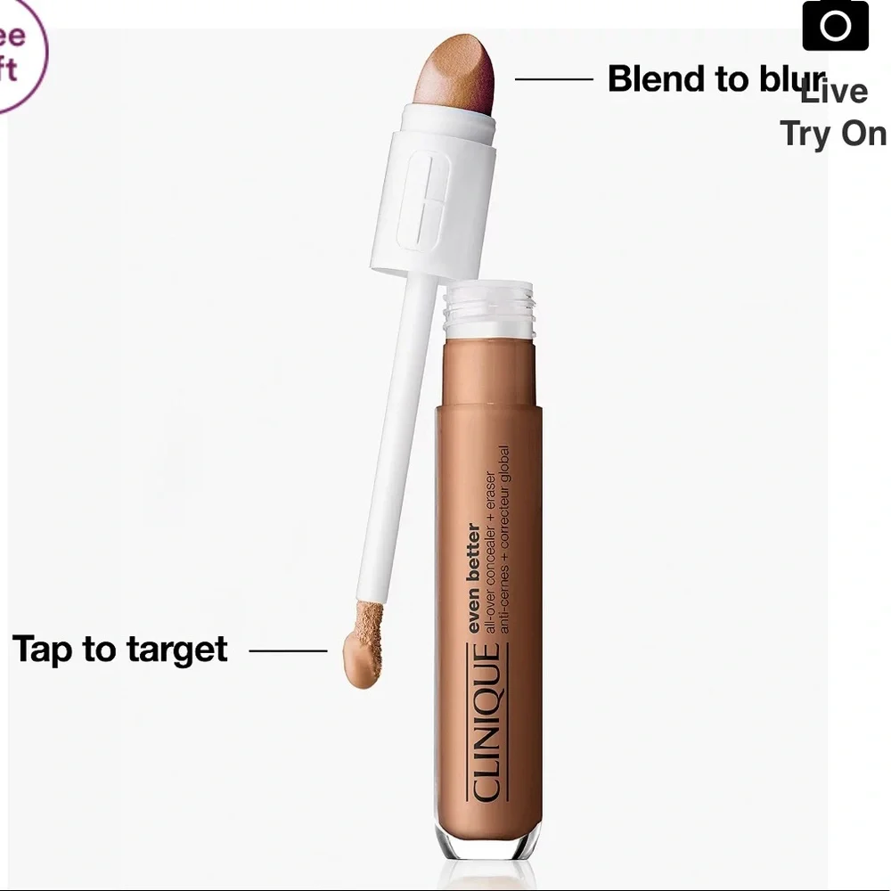 Clinique Even Better All-Over Concealer + Eraser 0.2 oz CN52 Neutral